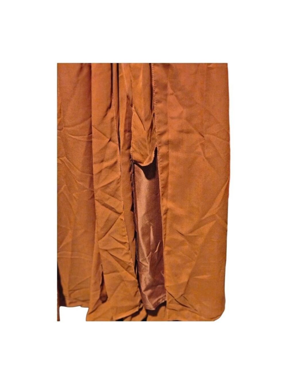 Lavetir Burnt Orange Maxi Dress Size 8 - Picture 6 of 11